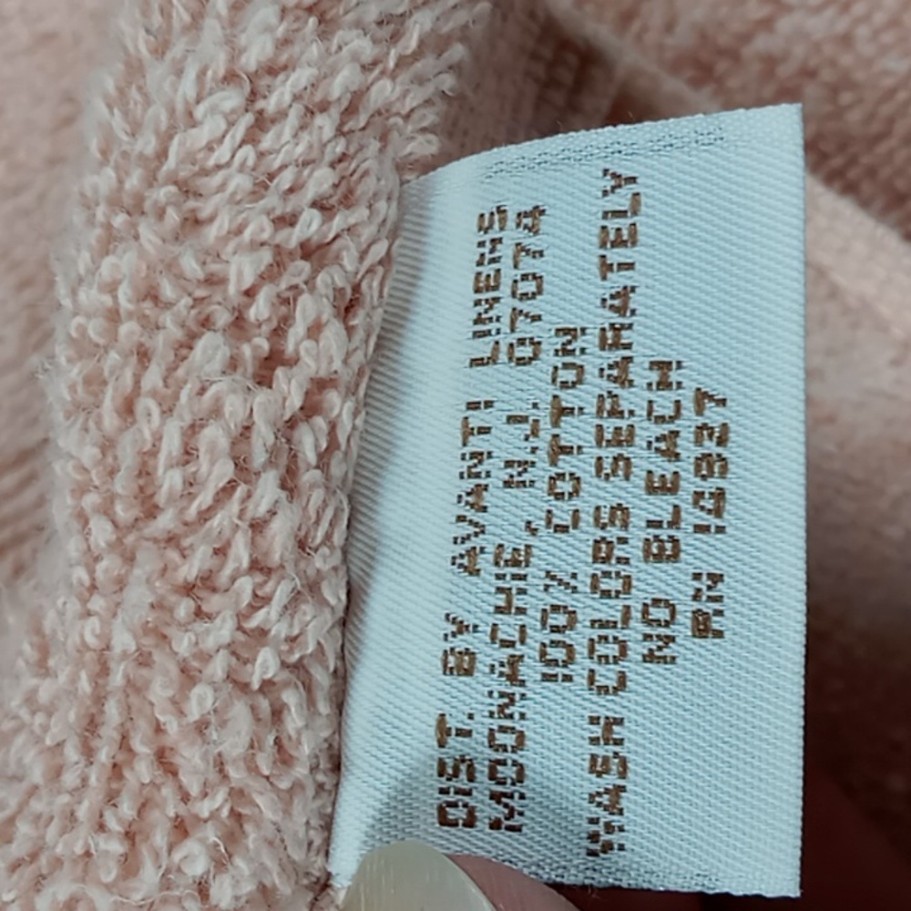 Vintage Avanti Look 1978 Soft Pink Bath Towels with Lace Trim Set of 2 - Picture 10 of 16